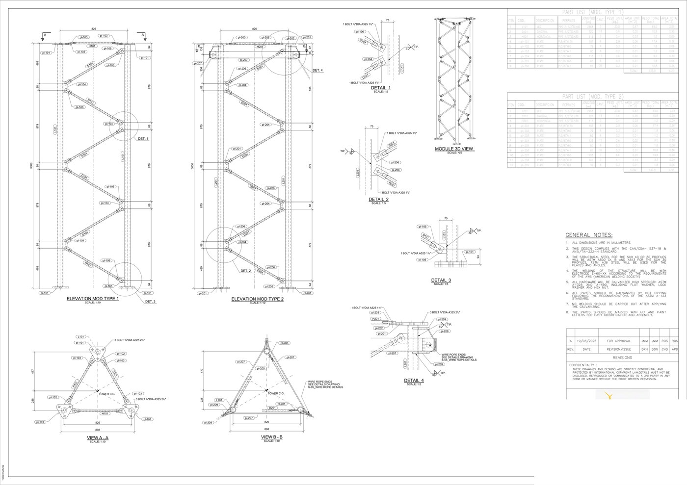 Planos de construcción CAD CAM para producción industrial